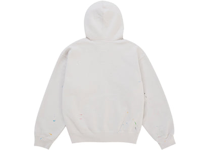 Supreme MM6 Maison Margiela Box Logo Zip Up Hooded Sweatshirt White