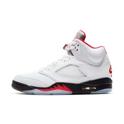 Air Jordan 5 Retro Fire Red Silver Tongue White (2020) Jordan