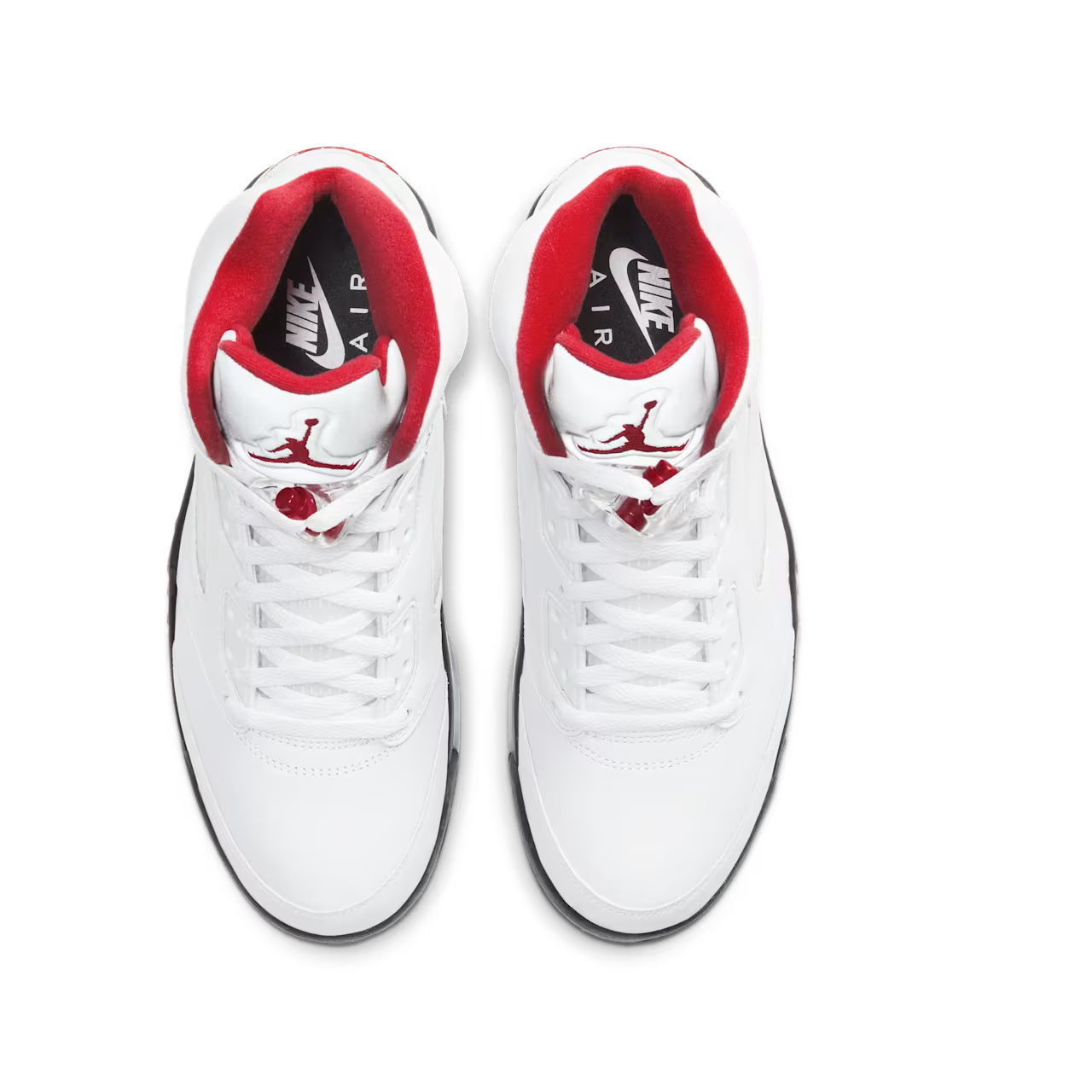 Air Jordan 5 Retro Fire Red Silver Tongue White (2020) Jordan