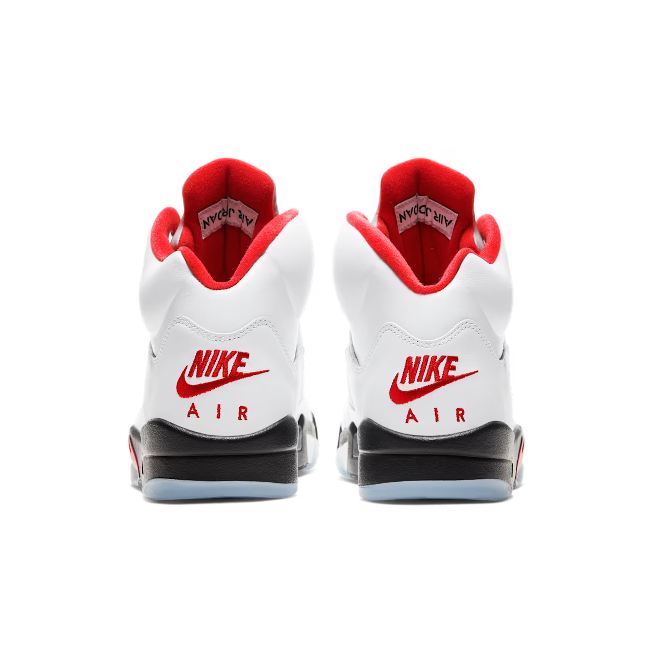 Air Jordan 5 Retro Fire Red Silver Tongue White (2020) Jordan