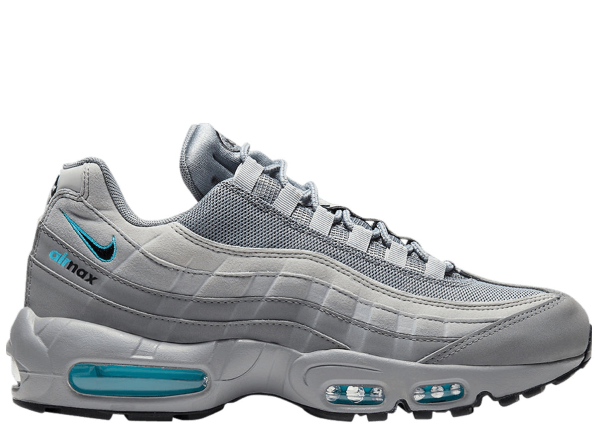Nike Air Max 95 Retro Logo Grey Aqua