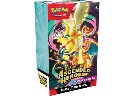 2026 Pokémon Mega Evolution Ascended Heroes Booster Bundle