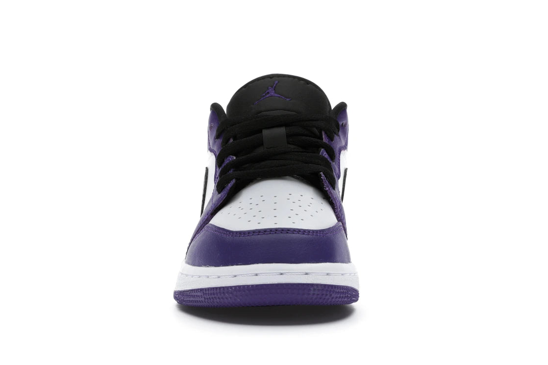 Jordan 1 Low Court Purple White (GS)