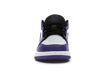 Jordan 1 Low Court Purple White (GS)