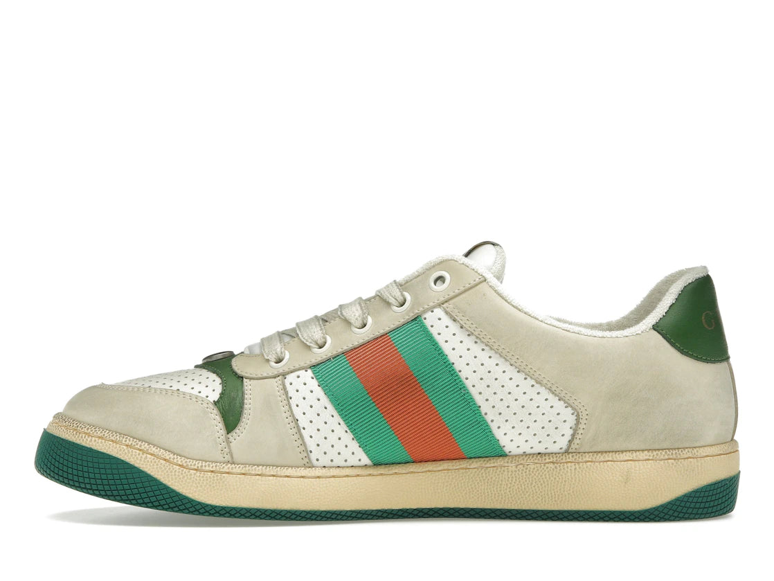 Gucci Screener Distressed Green Orange