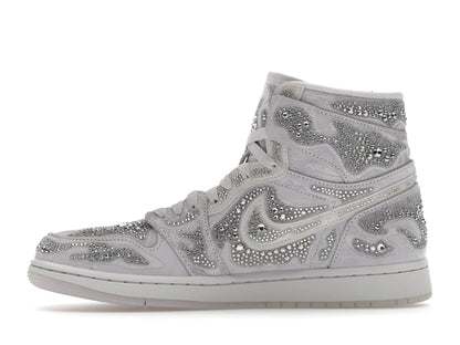 Jordan 1 Retro High OG Swarovski Vast Grey (Women's)