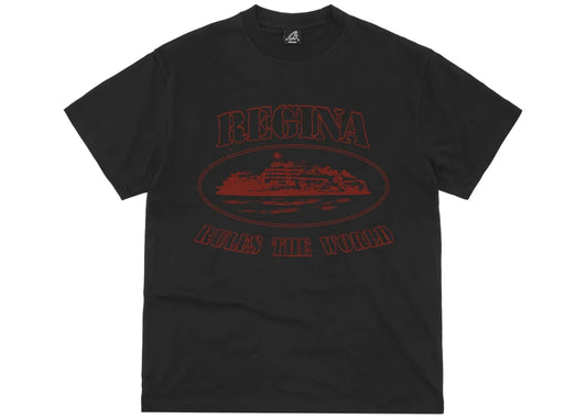 Corteiz Gabriel Moses Regina OG Alcatraz T-shirt Black