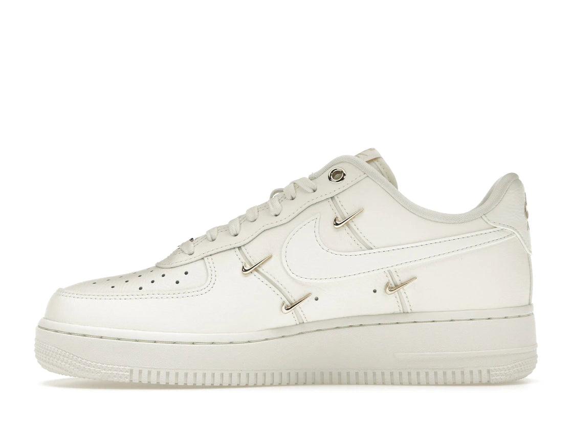 Nike Air Force 1 '07 LX CN Sail Gold Mini Swooshes (Women's)