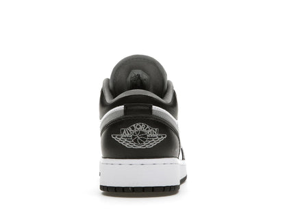 Jordan 1 Low Black White Grey (GS)