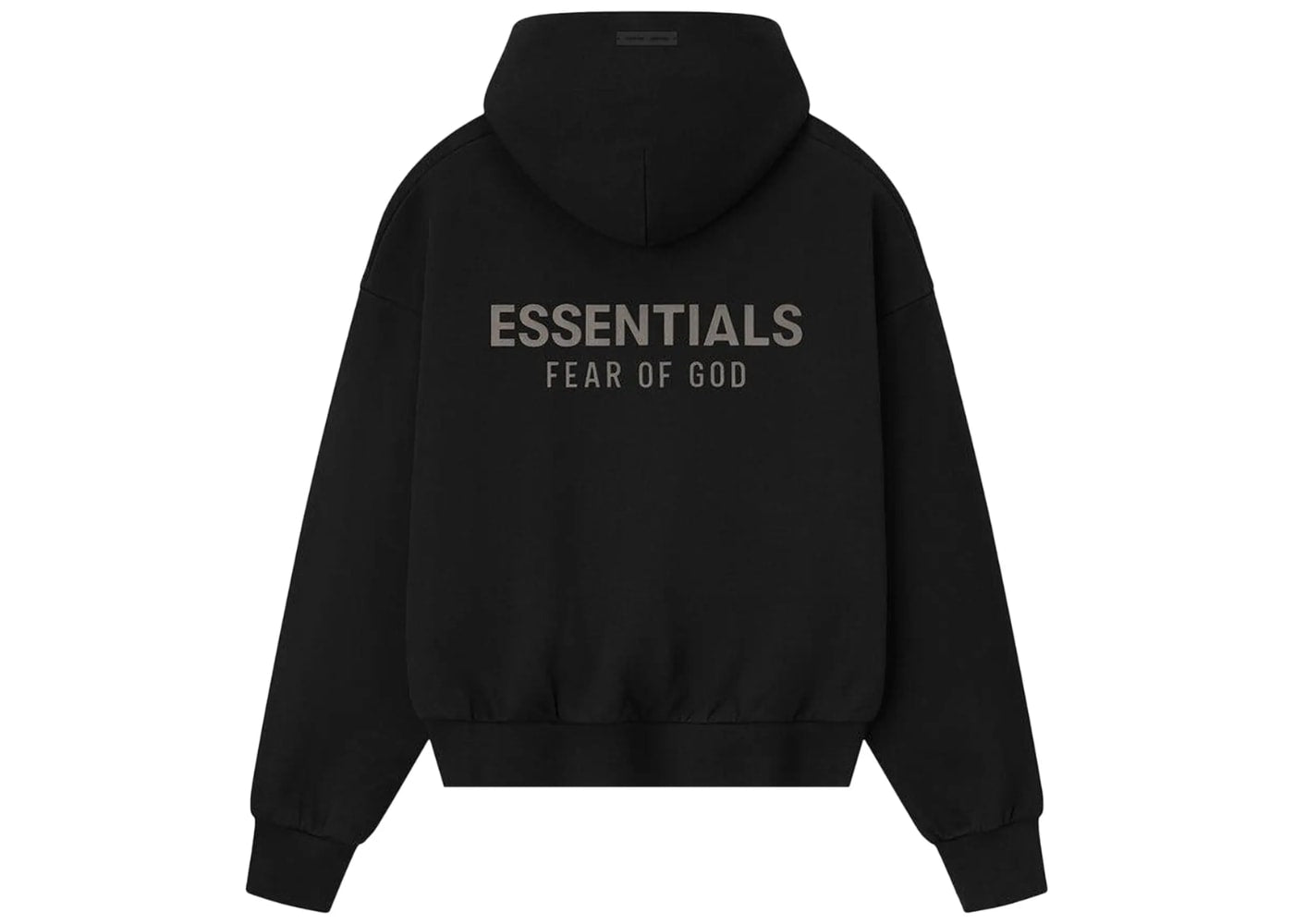Fear of God Essentials Classic Fleece Hoodie Jet Black