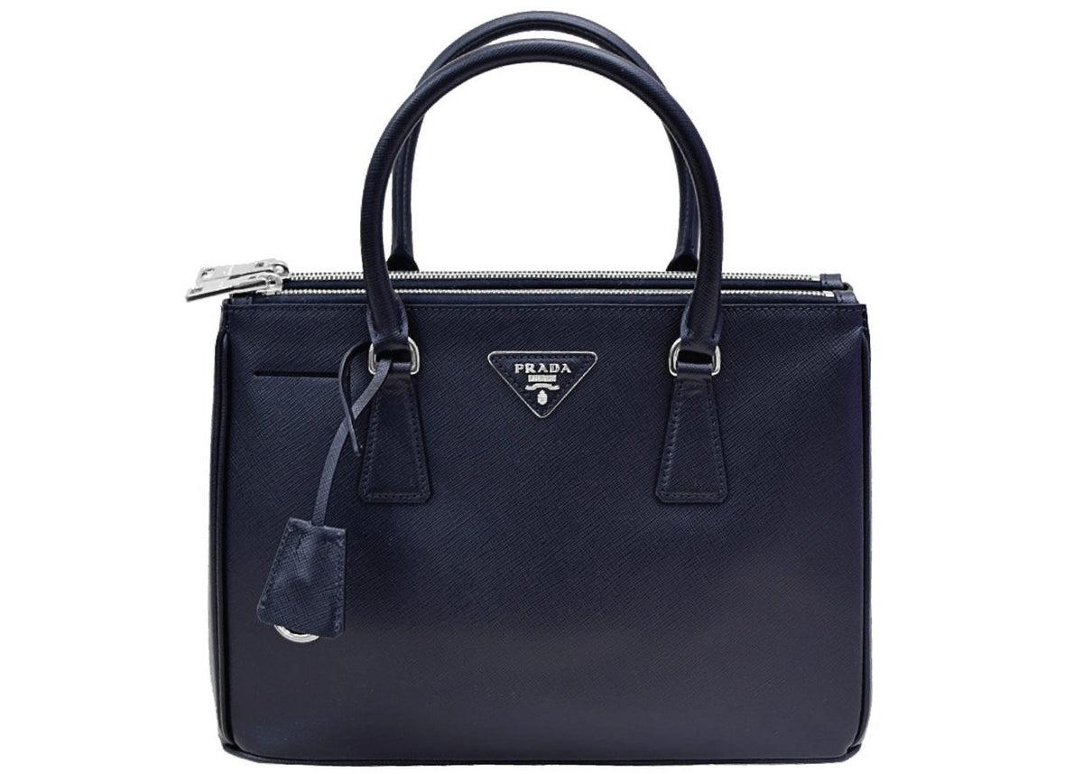 Prada Shopping Saffiano Lux Baltico Galleria Bag Baltico