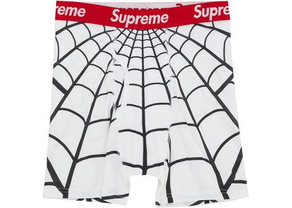 Supreme Hanes Spider-Man Boxer Briefs (2 Pack) White Boxerky