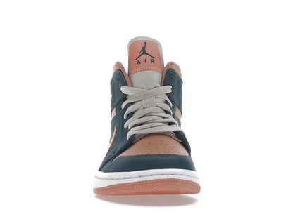 Jordan 1 Mid Dark Teal Green (Women's)