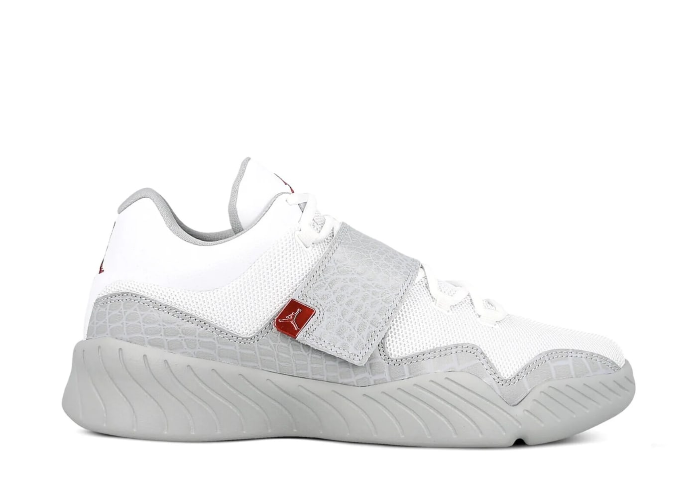 Jordan J23 White Gym Red Wolf Cement Grey