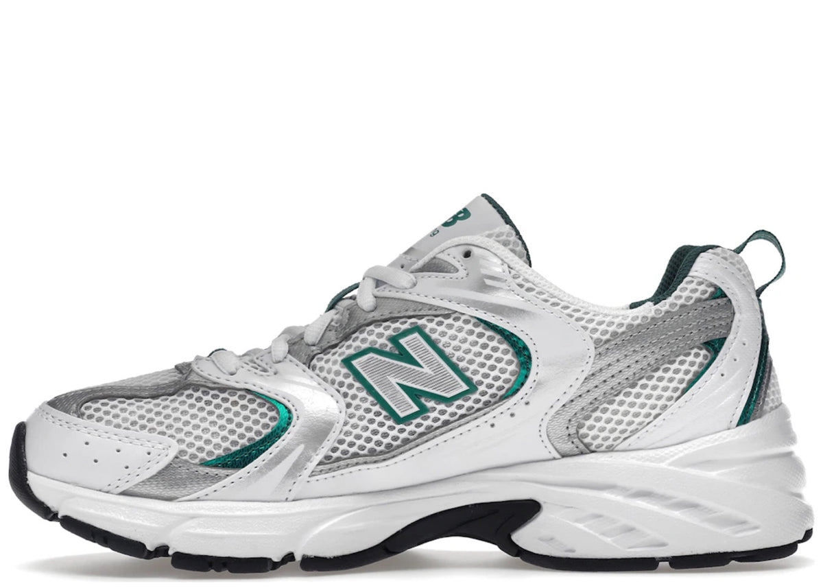 New Balance 530 White Silver Green