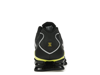 Nike Shox TL Black Dynamic Yellow Metallic Silver