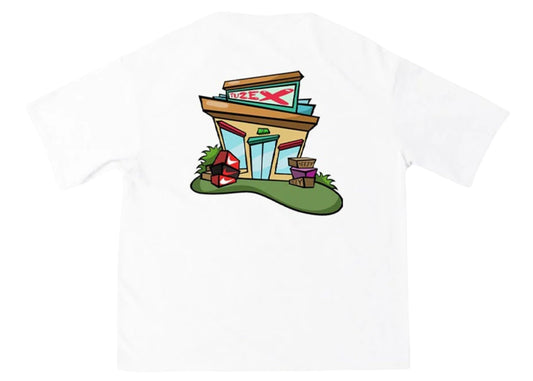 Tuzex Fashion Store Old Logo T-shirt White