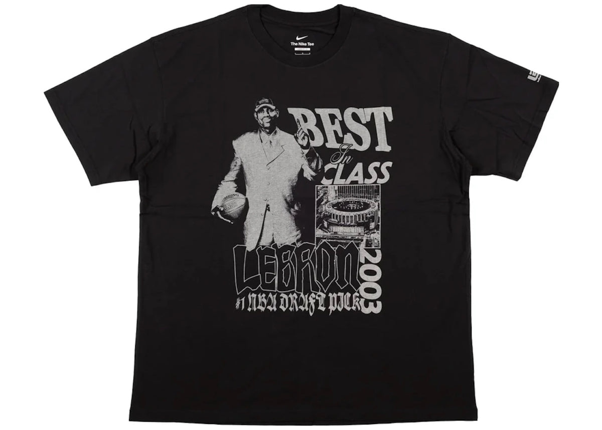 Nike LeBron James "Best In Class" Basketball T-shirt Black