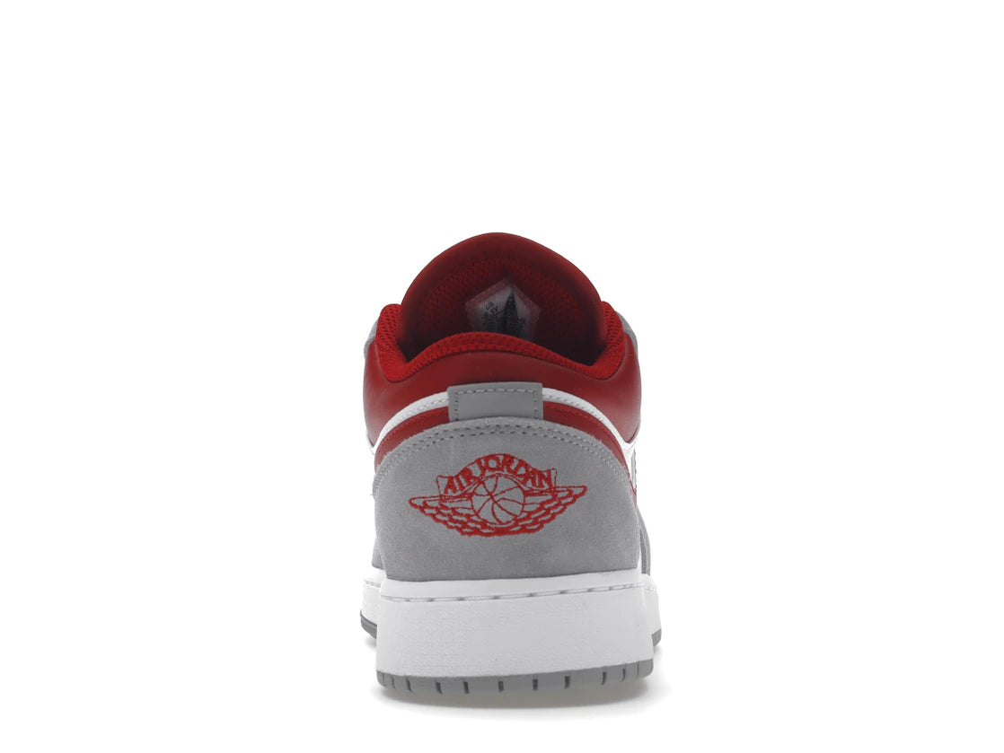 Jordan 1 Low SE Smoke Grey Gym Red (GS)