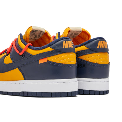 Nike Dunk Low Off-White University Gold Navy