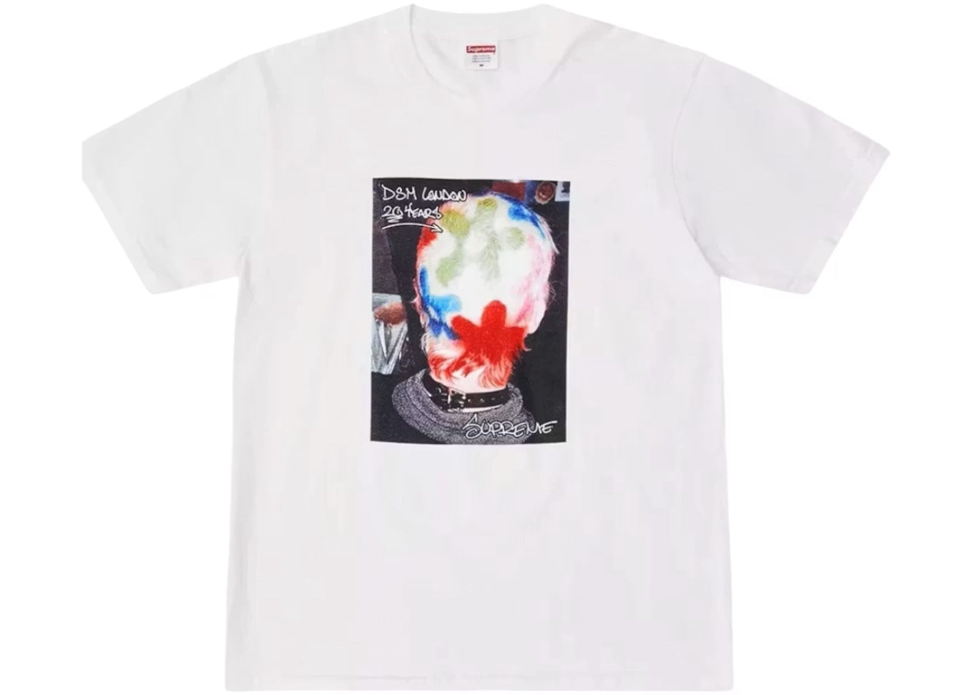 Supreme Dover Street Market London DSML 20th Anniversary Tee White