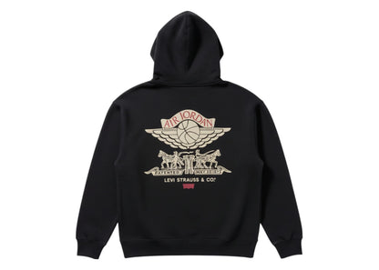 Nike Jordan x Levi's Full Zip Hoodie Black