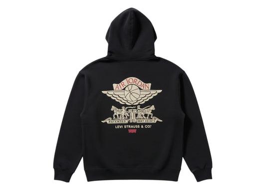 Nike Jordan x Levi's Full Zip Hoodie Black