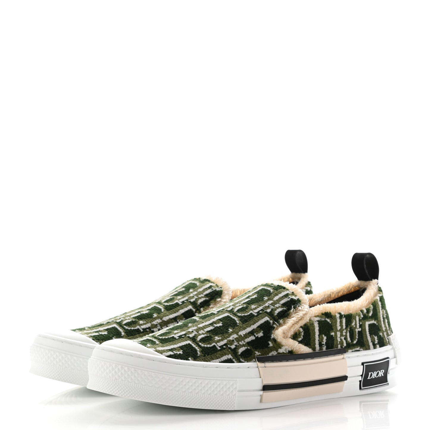 Dior B23 Slip On Oblique Tapestry Green