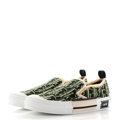 Dior B23 Slip On Oblique Tapestry Green