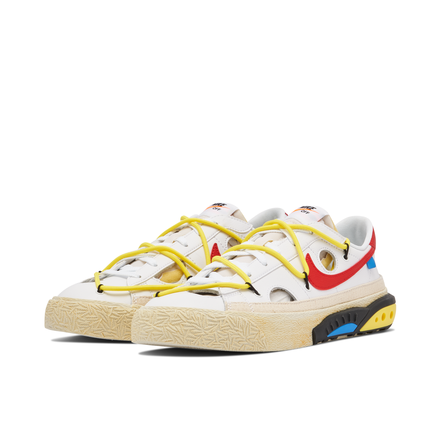 Off-White x Nike Blazer Low White University Red