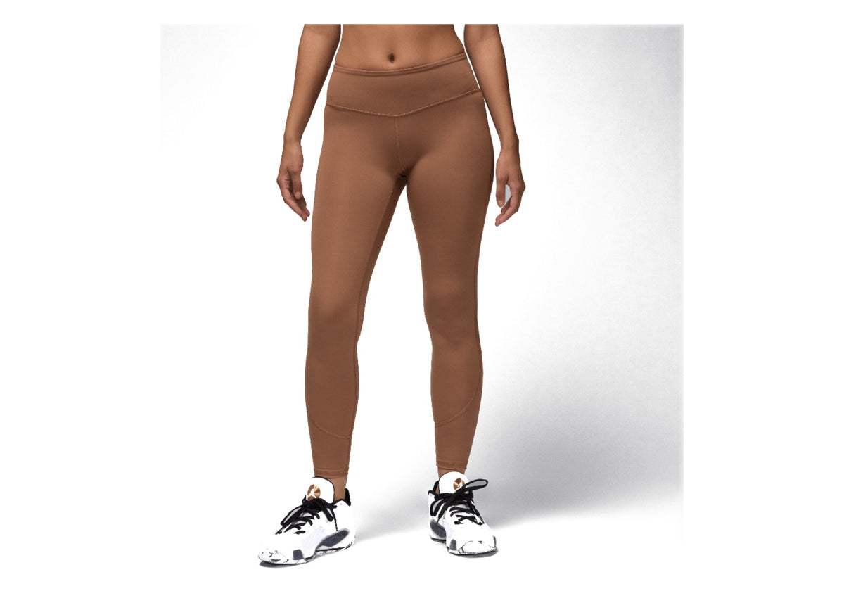 Jordan Sport Women's Leggings Archaeo Brown/White