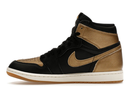 Jordan 1 Retro High OG Black Metallic Gold