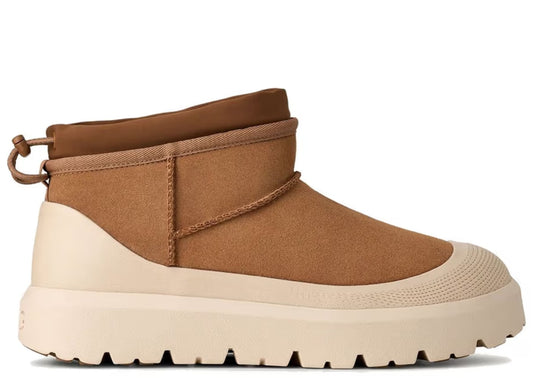 UGG Classic Ultra Mini Weather Hybrid Boot Chestnut Whitecap