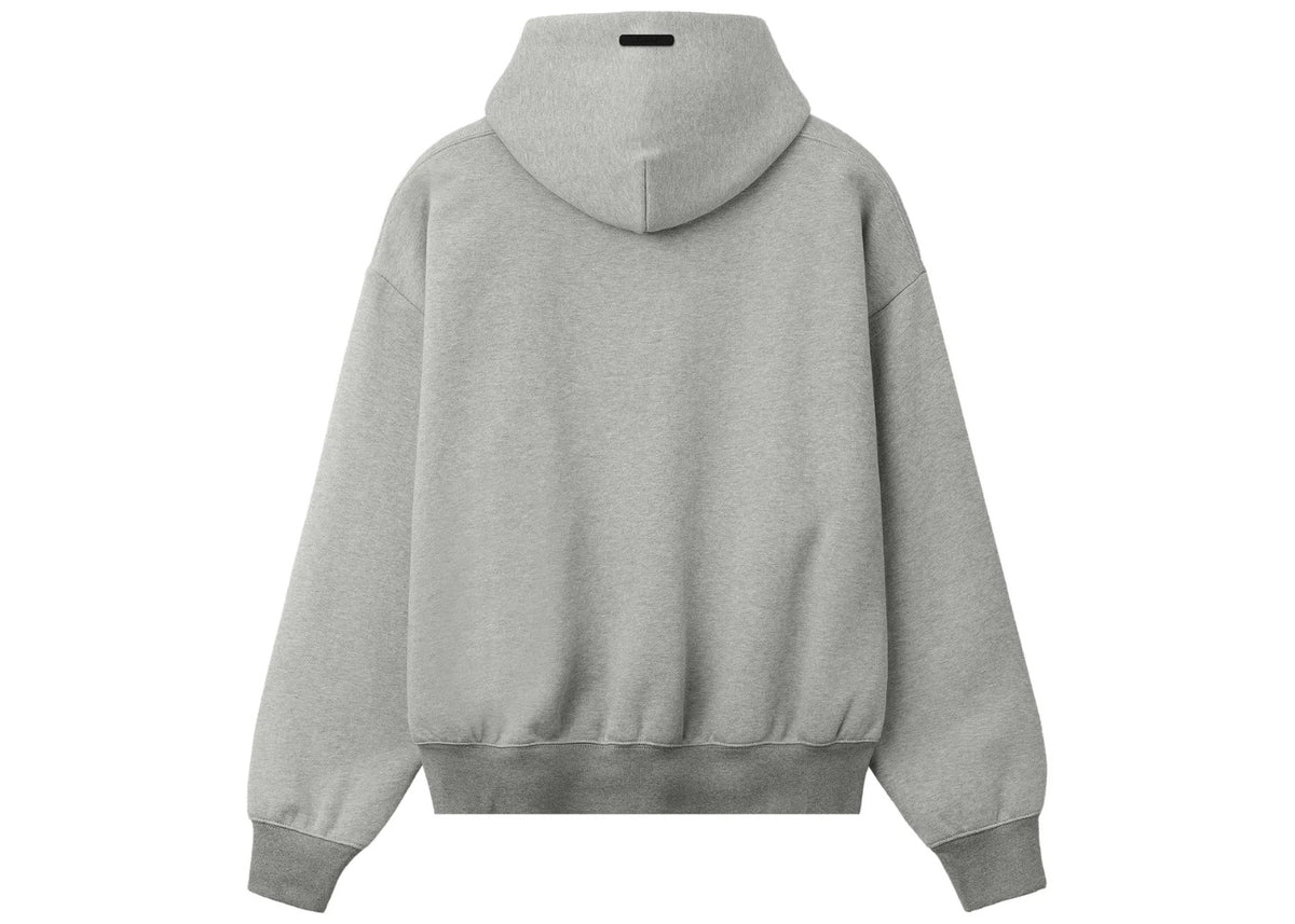 Fear of God Essentials Signature Classic Hoodie Concrete Heather/Dark Concrete Heather