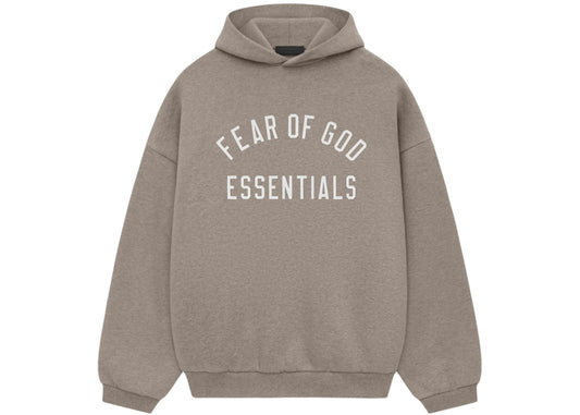 Fear of God Essentials Fleece Hoodie Heather Grey