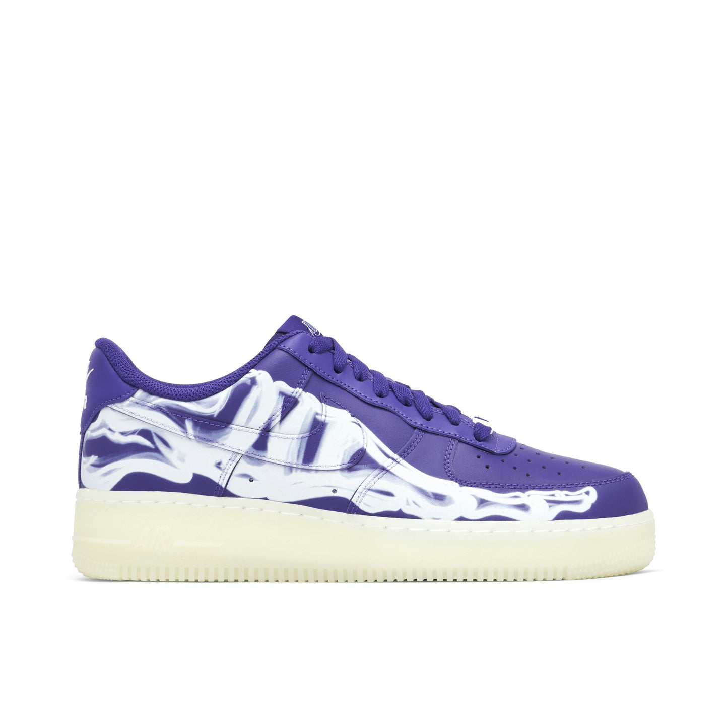 Nike Air Force 1 Low Purple Skeleton Halloween