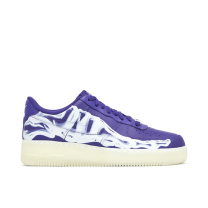 Nike Air Force 1 Low Purple Skeleton Halloween