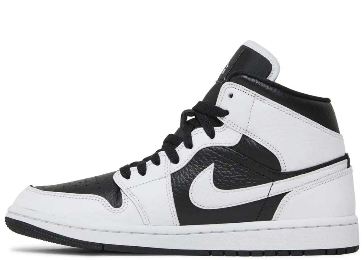Jordan 1 Mid Split Black White (Women's)