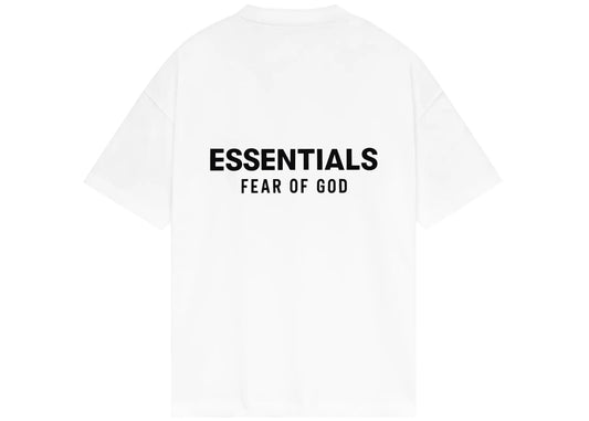 Fear of God Essentials Classic Short Sleeve T-Shirt Bright White