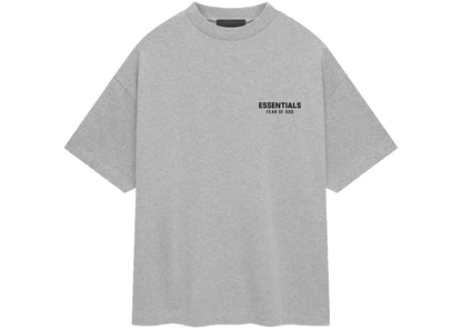 Fear of God Essentials Jersey Crewneck T-Shirt Light Heather Gray