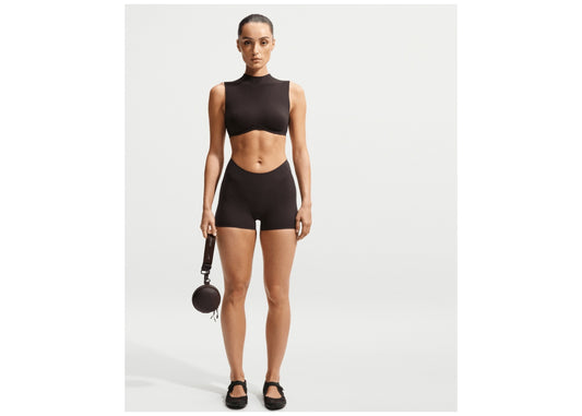 NikeSKIMS Studio Stretch Women's 5cm (approx.) Shorts NSKM Dark Roast/NSKM Dark Roast