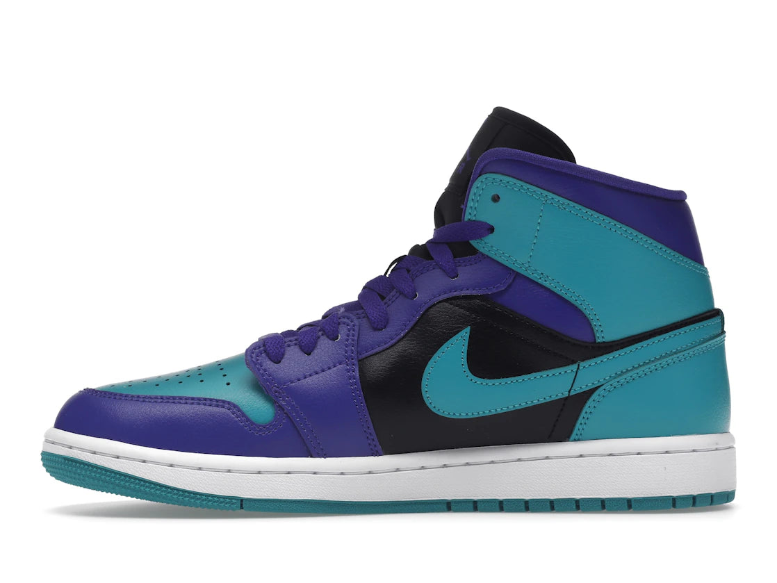 Jordan 1 Mid Black Grape (Women's)