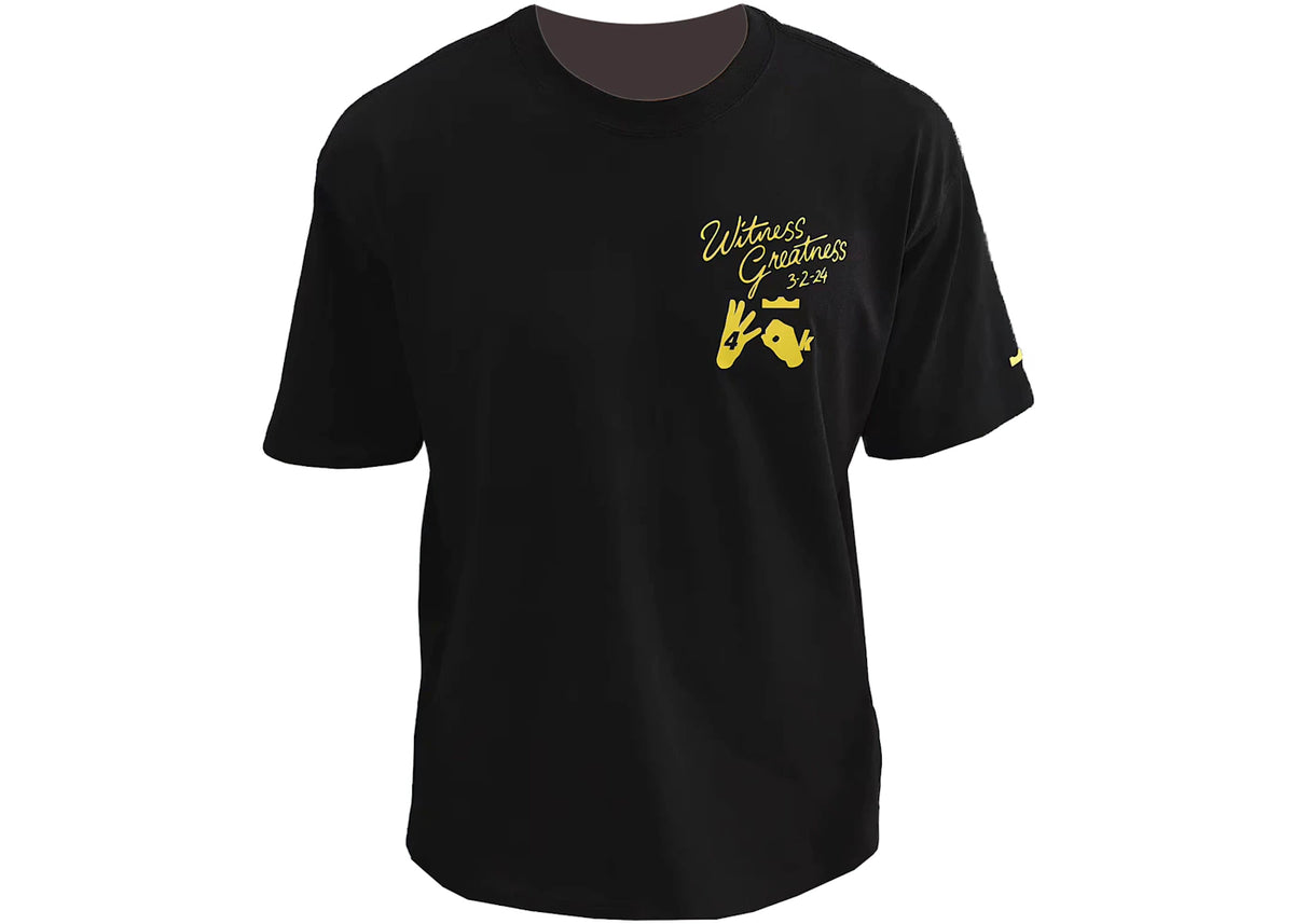 Nike LeBron James Uncharted Max90 Basketball T-shirt Black