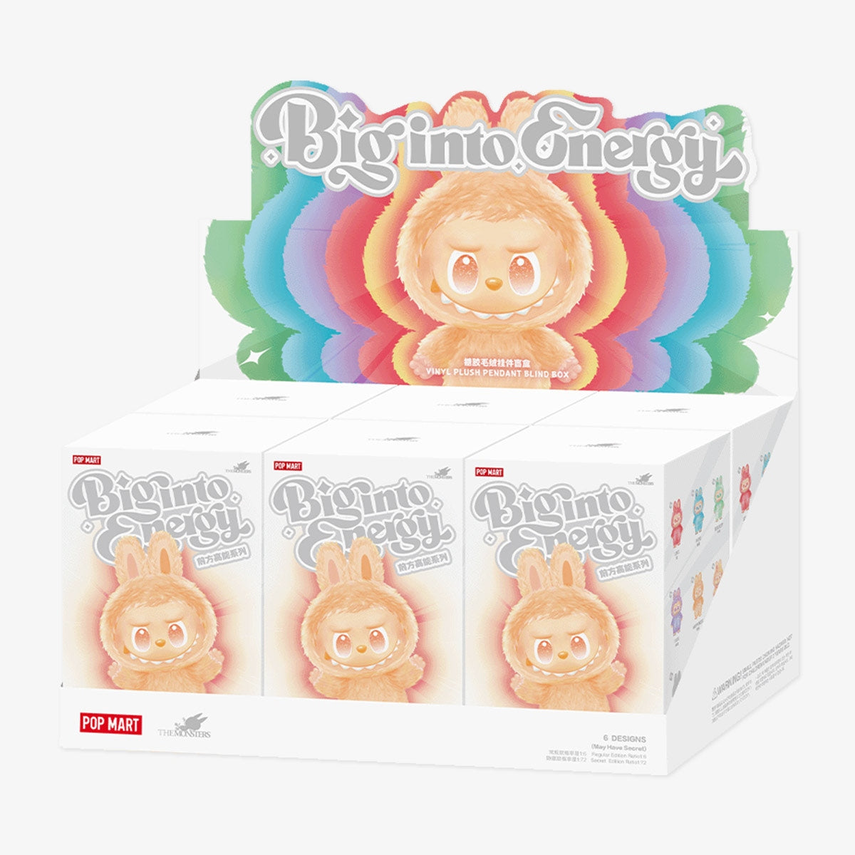 Labubu Big Into Energy - Blind Box 6pcs