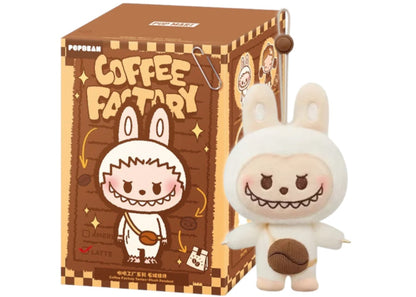 Pop Mart Labubu Coffee Factory Series Plush Pendant