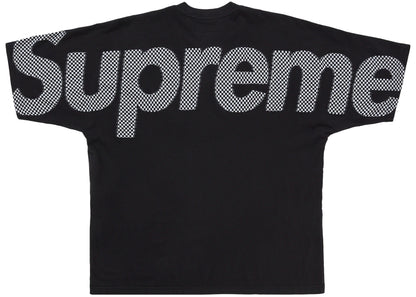 Supreme Checkerboard Intarsia S/S Top Black