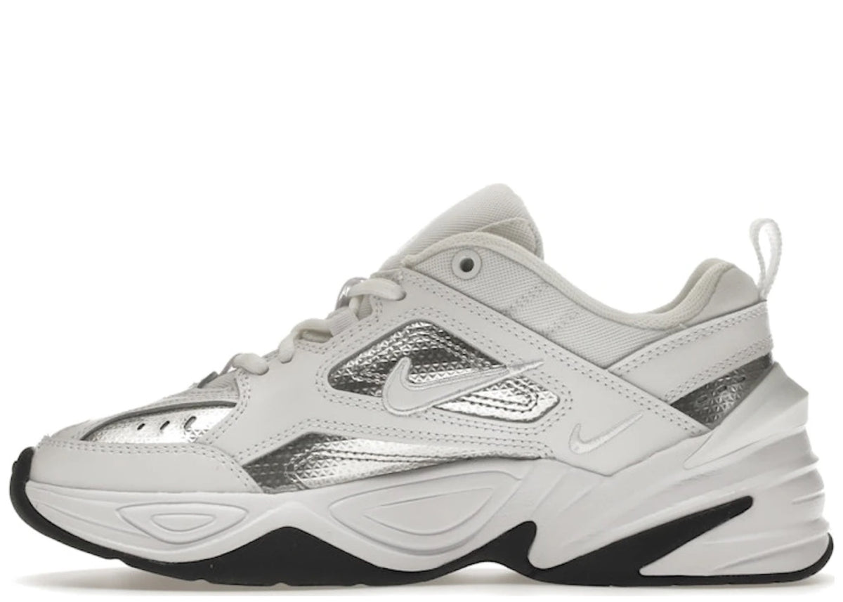 Nike M2K Tekno White Metallic Silver Black (Women's)