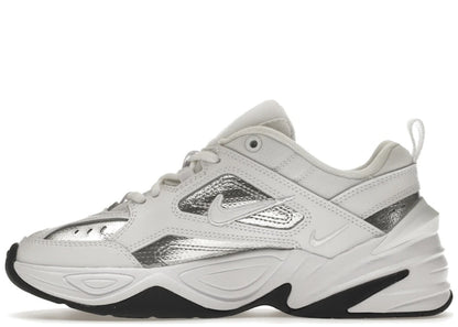 Nike M2K Tekno White Metallic Silver Black (Women's)
