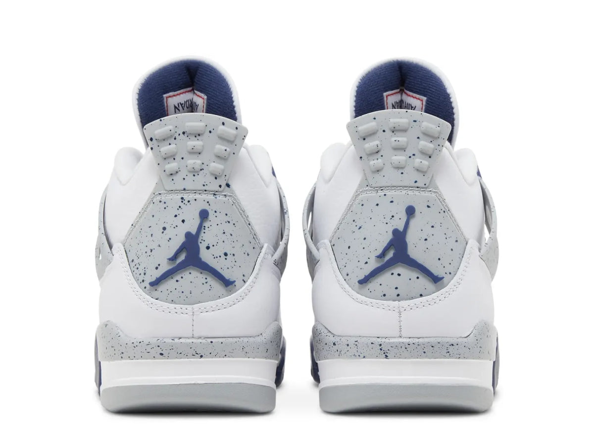 Air Jordan 4 Retro White Midnight Navy