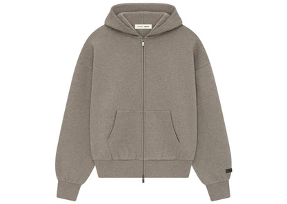 Fear of God Essentials Classic Hoodie Zip Up Homestead Heather